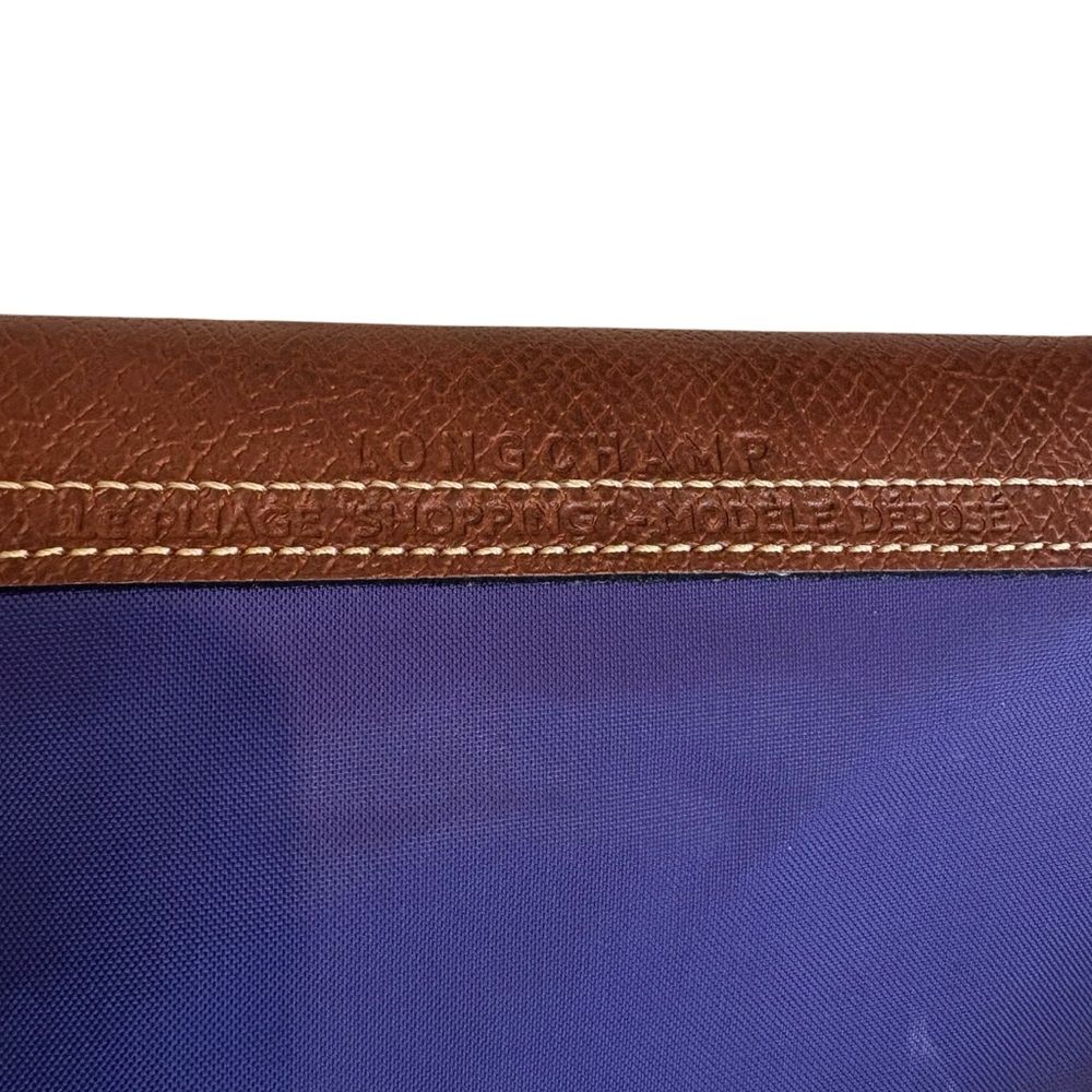 Longchamp Le Pliage "Shopping" - Modele Depose, Purple - Picture 3 of 16